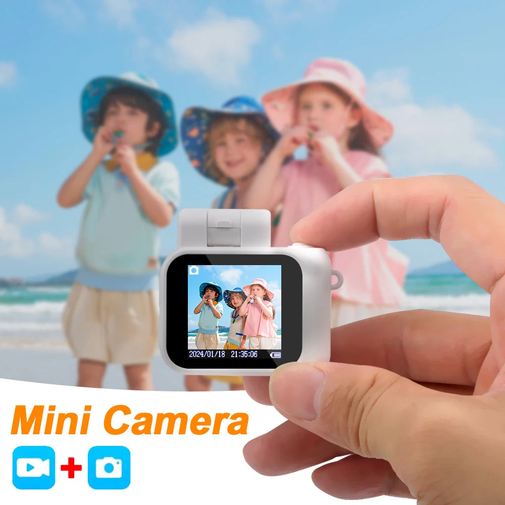 Retro Mini Video Recorder: HD, Screen, Flash, Portable