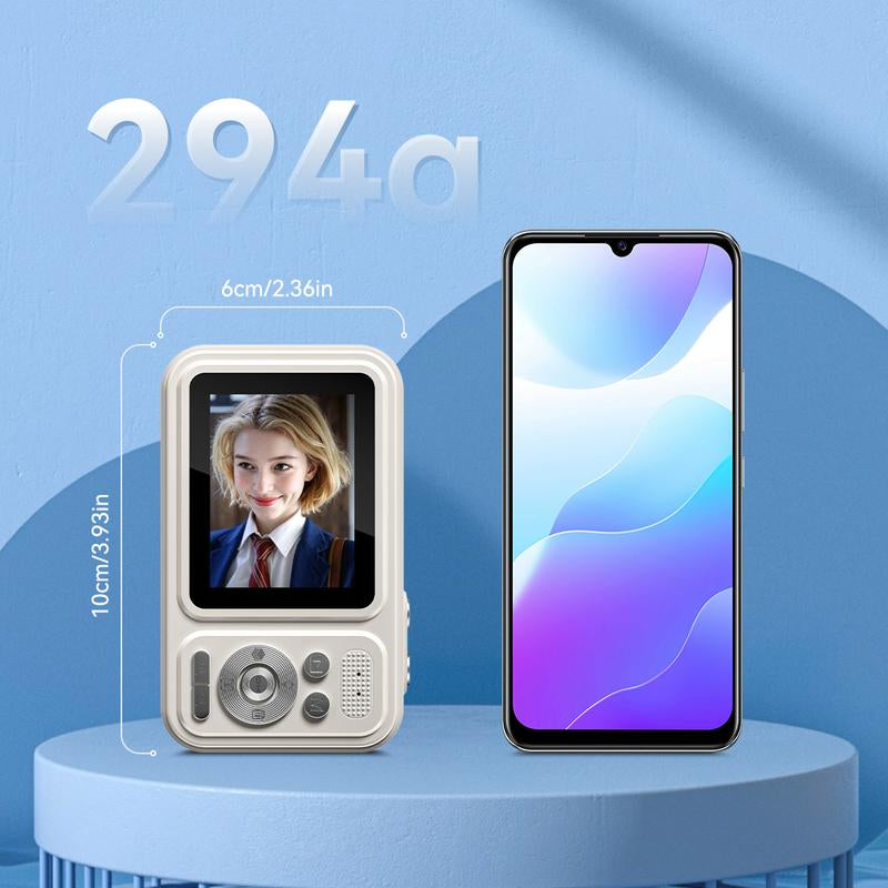 Easy-to-Use 48MP Digital Camera: 1080P Video, 18X Zoom, Auto Focus, Anti-Shake & 2.4" Screen