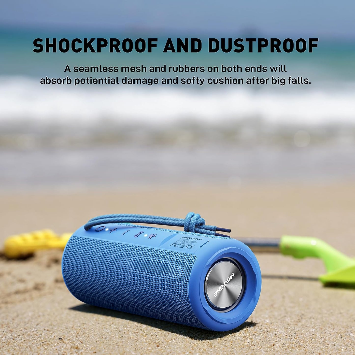 Outdoor Waterproof Portable Bluetooth Boombox