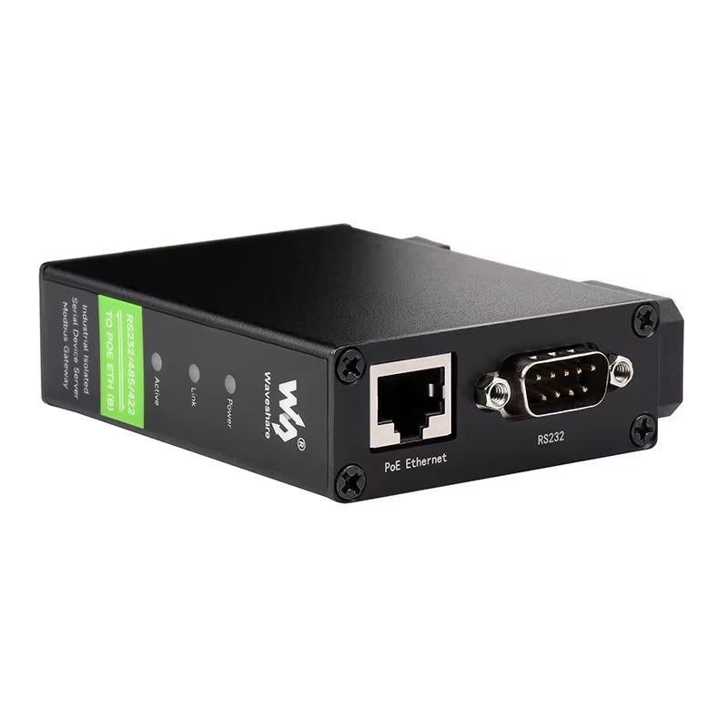 Poe Optional Metal Alloy Industrial Serial Server RS232 RS422 RS485 to RJ45 Ethernet TCP/IP to Serial Server