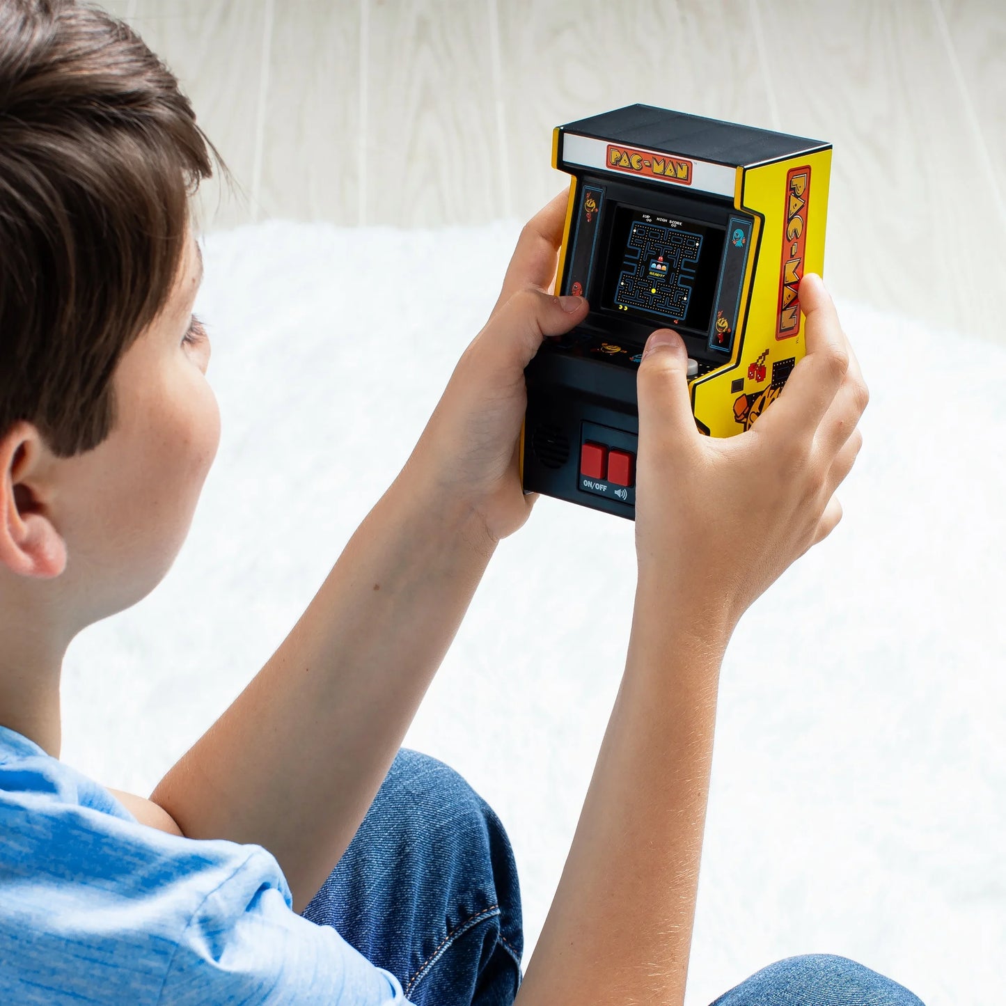 Arcade Classics Pac-Man - Retro Mini Arcade Game, 4-Color Screen, Great Gift for Kids 8+