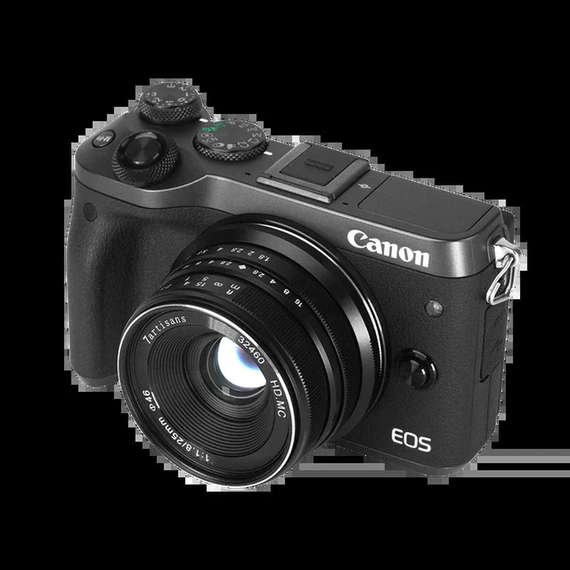 7Artisans 7 Artisans 25Mm F1.8 Manual Focus Prime Lens for Sony E/Fujifilm Fx/Canon Eos-M/Olympus and Panasonic Micro 4/3 Mount