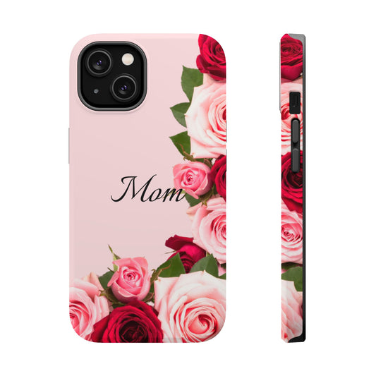 Wireless-Charging Compatible Case – Mom’s Rose Bouquet