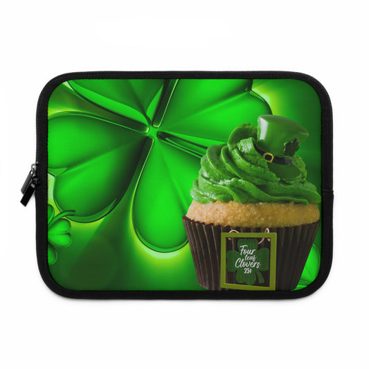 Laptop Sleeve – Lucky Clover Cupcake