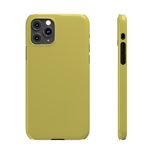 Slim Phone Case – Cornfield Gold – Compatible with iPhone 11–17 Series