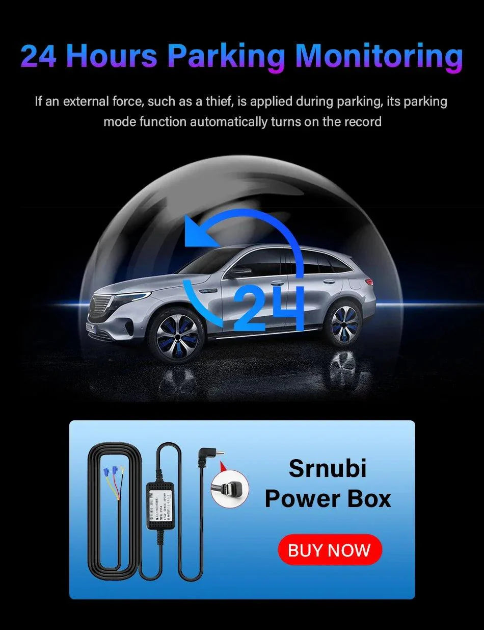 4K Dash Cam Mirror - 10.26" Display with Wireless Carplay/Android Auto GPS
