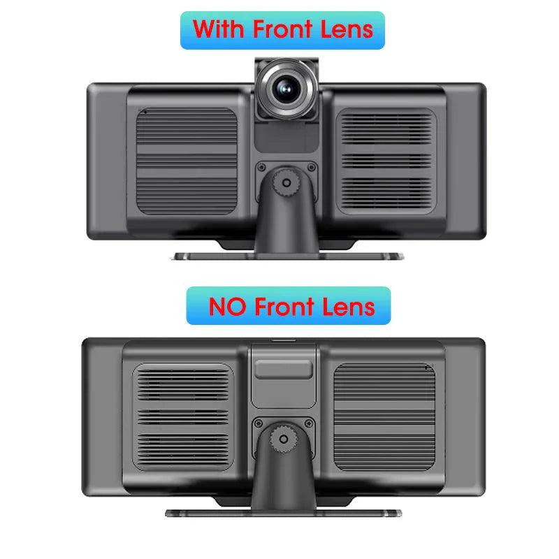 4K Dash Cam Mirror - 10.26" Display with Wireless Carplay/Android Auto GPS