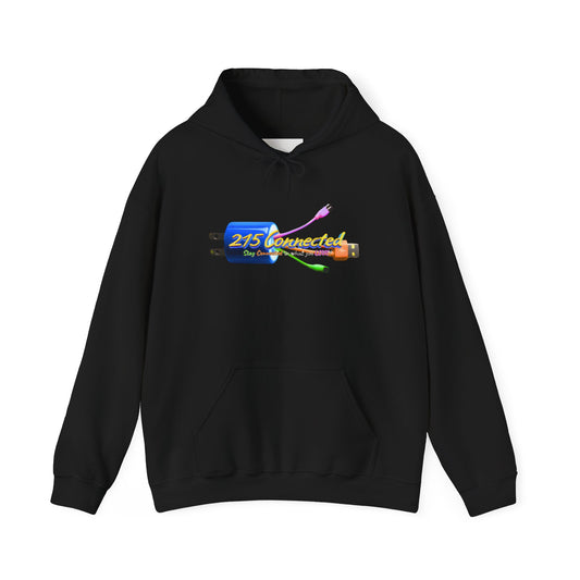 Pullover Hoodie – 215 Connected Logo Heavy Blend Comfort