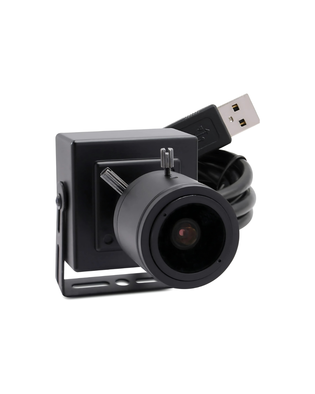 1080P USB Zoom Camera - 2.8-12mm Manual Lens HD Webcam with Metal Case