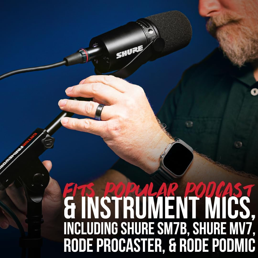 GFW-MIC-0821 Compact Base Bass Drum and Amp Mic Stand