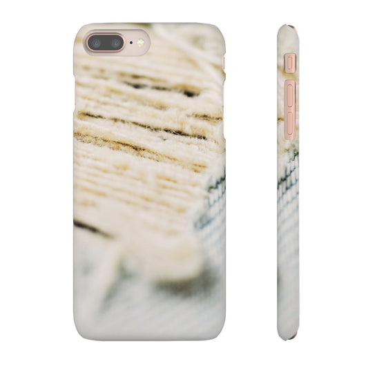 Snap Phone Case – Woven Warmth