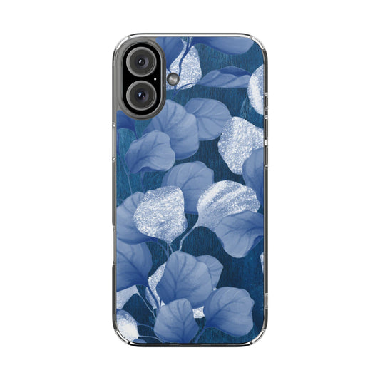 Clear Magnetic Phone Case – October Blues