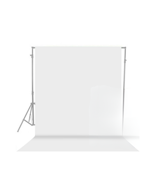 10x10ft Solid White Photography Backdrop - Professional Studio Photo Shoot Background