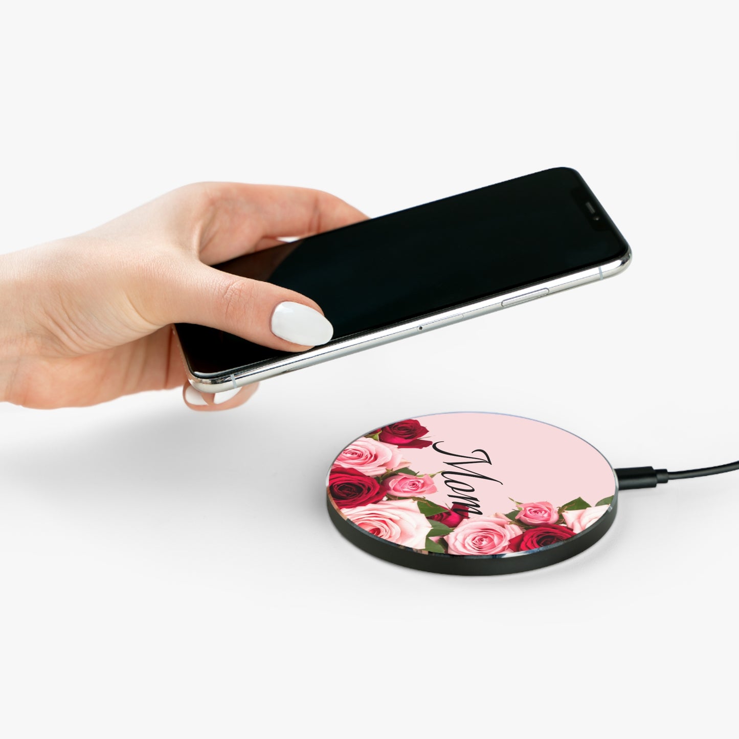 Wireless Charger – Mom’s Rose Bouquet