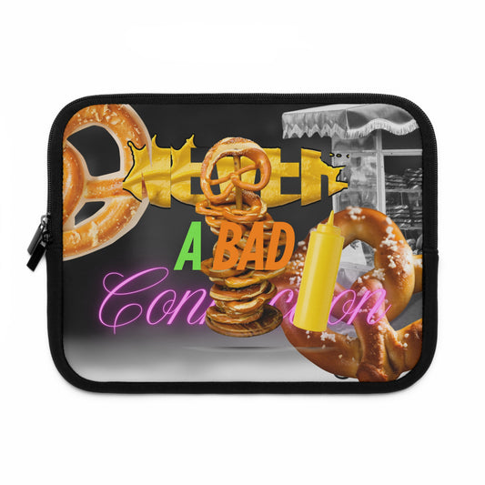 Laptop Sleeve – Never a Bad Connection Pretzel Stack