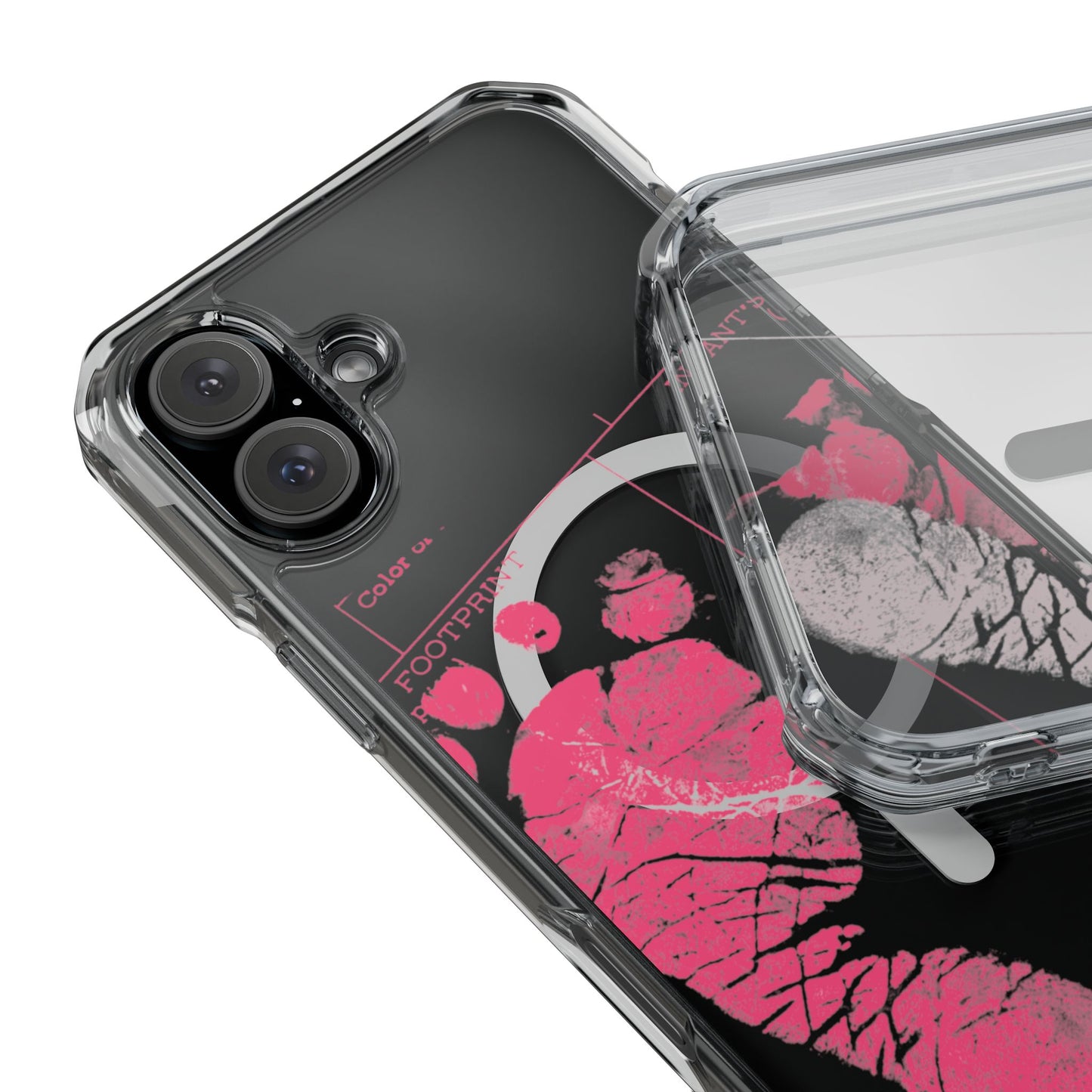 Clear Magnetic Phone Case – Mom’s Little Pink Footprints