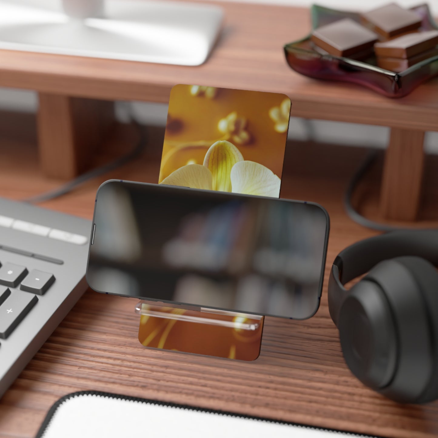 Phone Stand – Amber Orchid