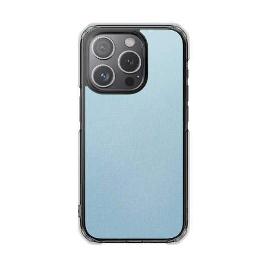 Clear Magnetic Phone Case – Blue Whisper