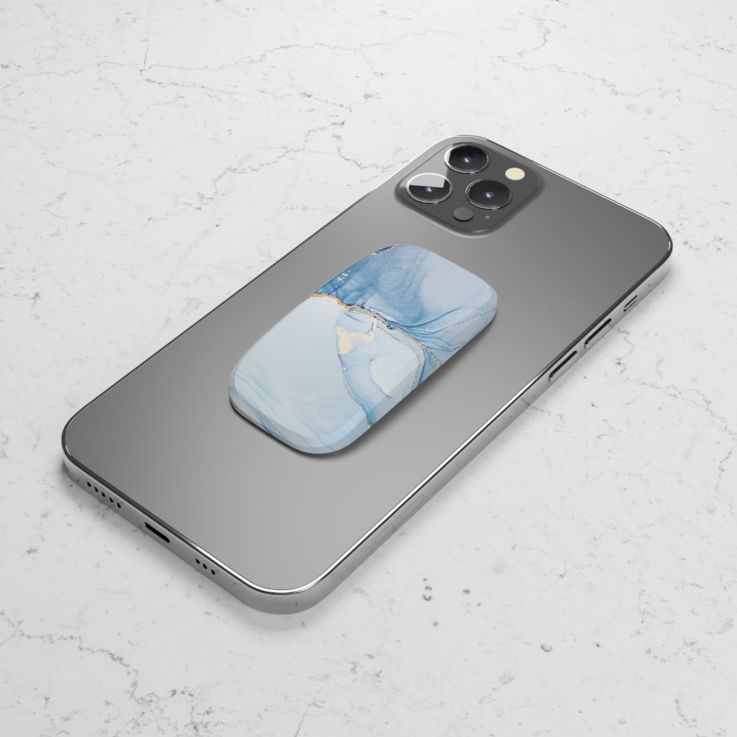 Phone Grip – Blue Agate