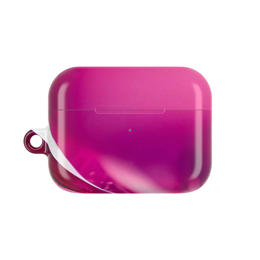 Earbud Case Cover – Magenta Motion