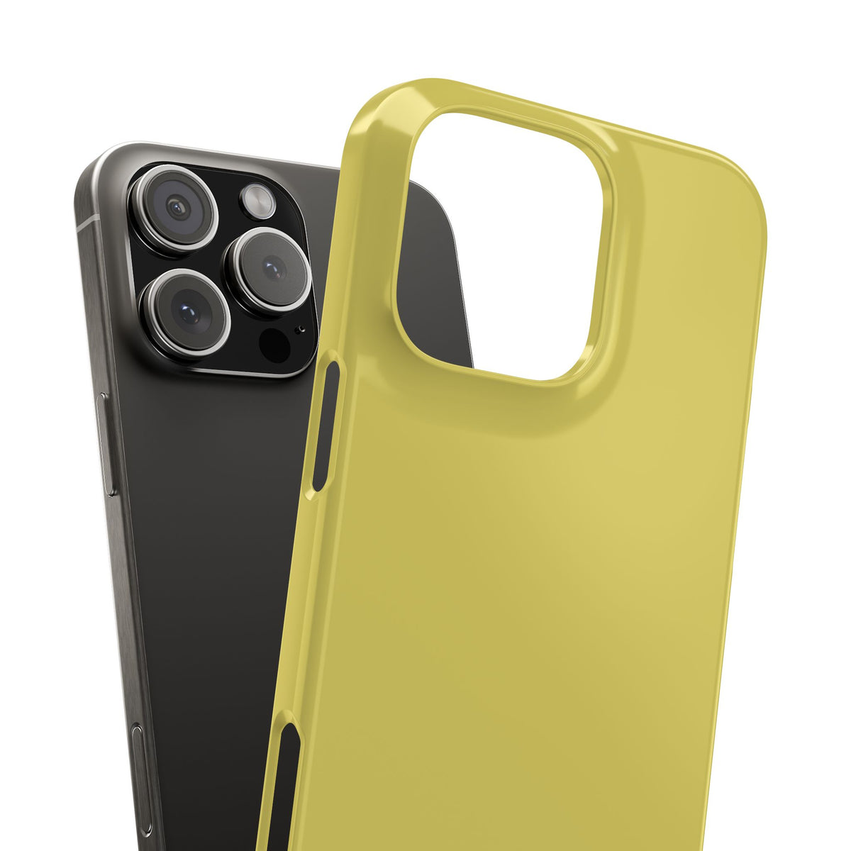 Slim Phone Case – Cornfield Gold – Compatible with iPhone 11–17 Series
