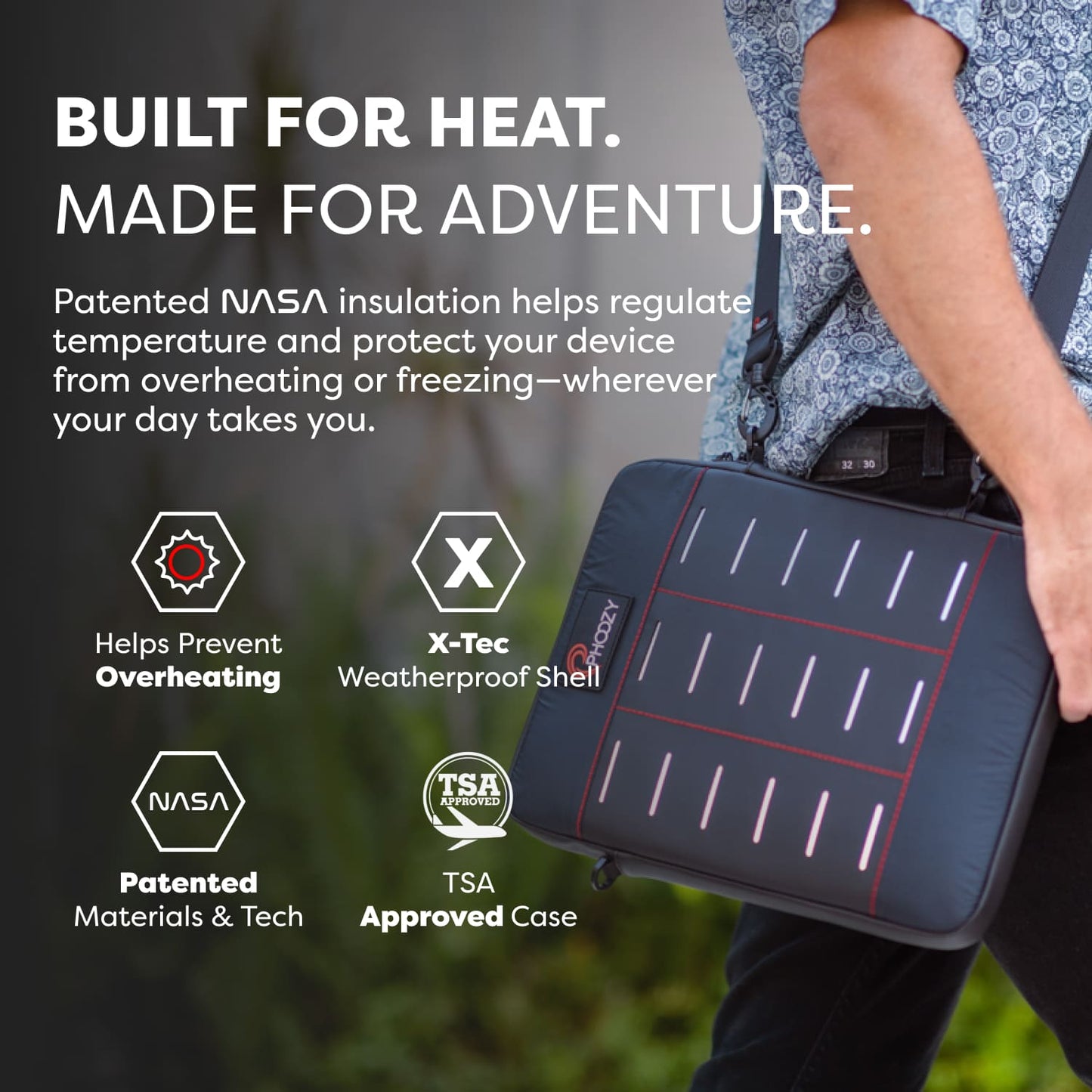Tablet & Laptop Protective Case - Universal Travel Capsule for Devices