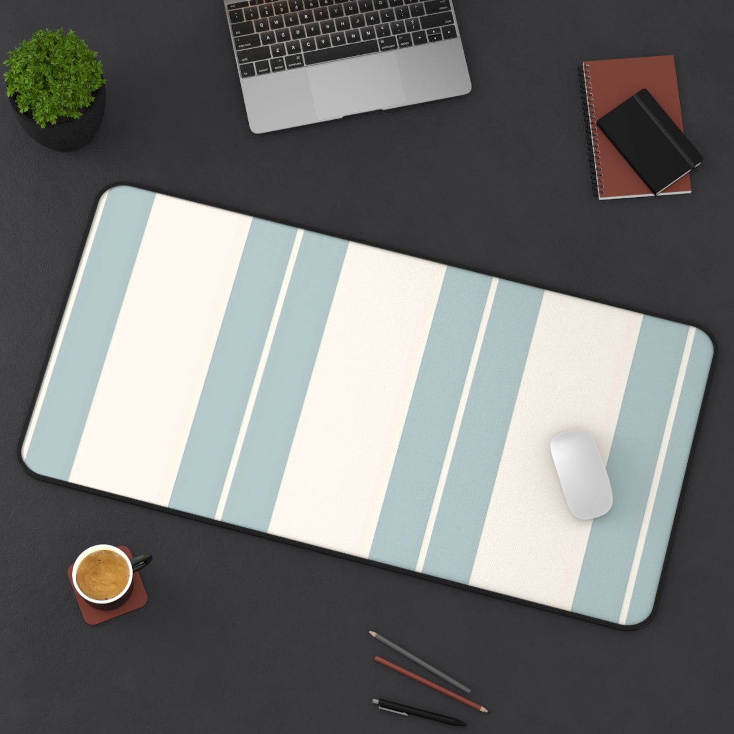 Desk Mat – Coastal Stripe