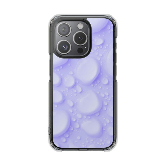 Clear Magnetic Phone Case – Lilac Dew