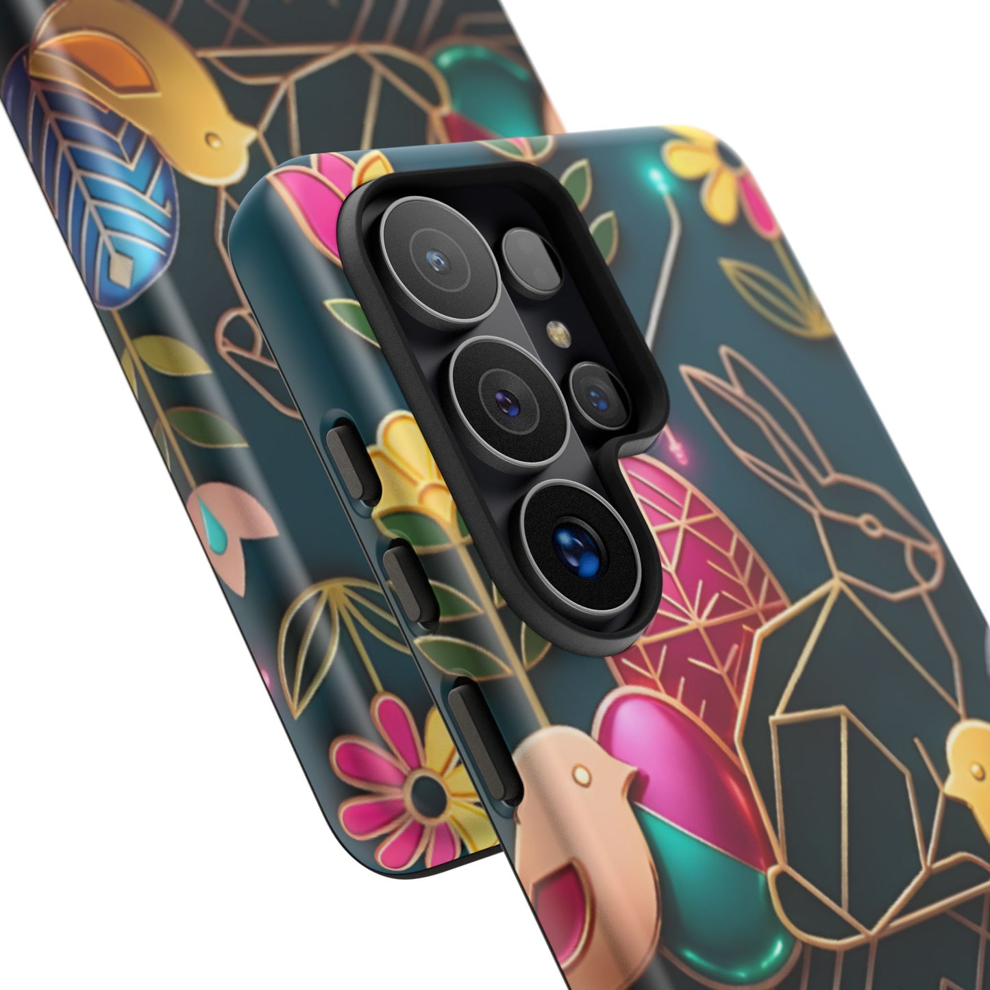 Protective Phone Case – Jeweled Garden