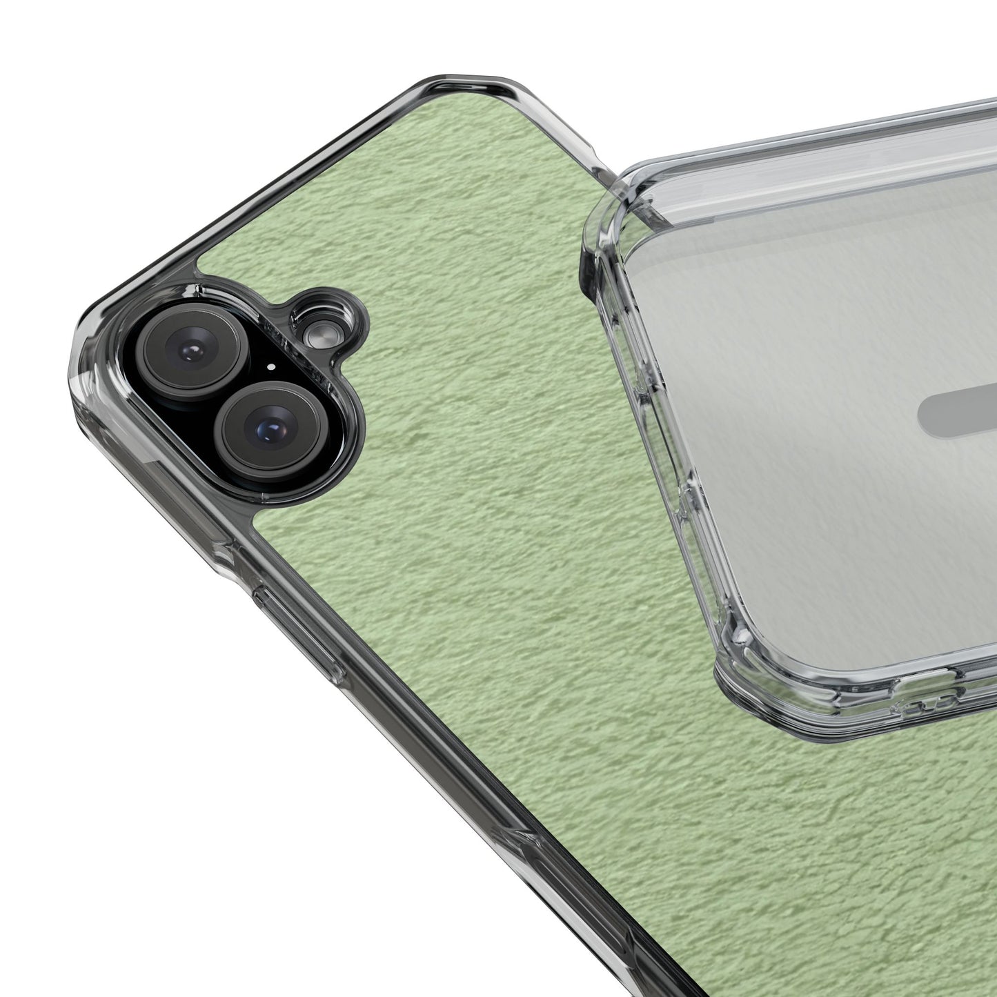 Clear Magnetic Phone Case – Matcha Wash