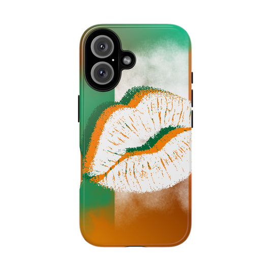 Protective Phone Case – Irish Lip St. Patrick’s Day Design