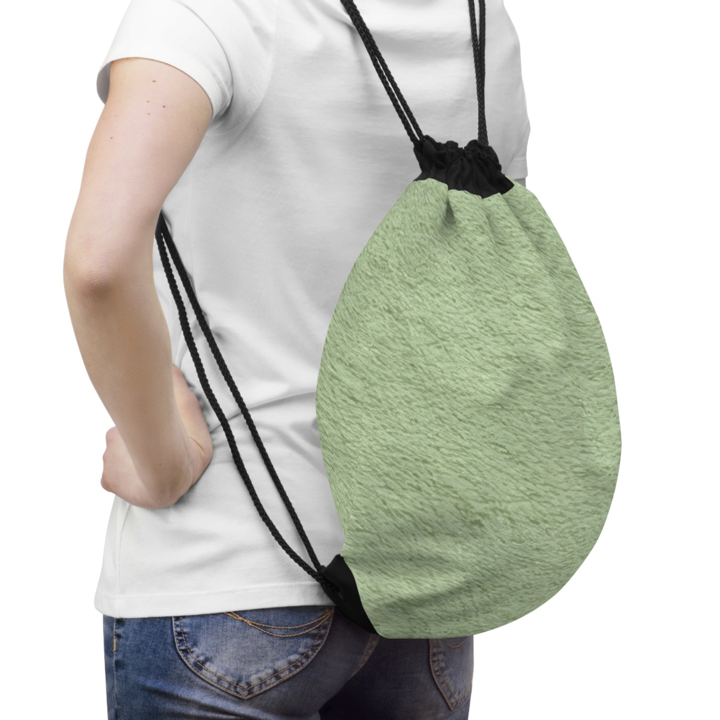 Drawstring Bag – Matcha Wash