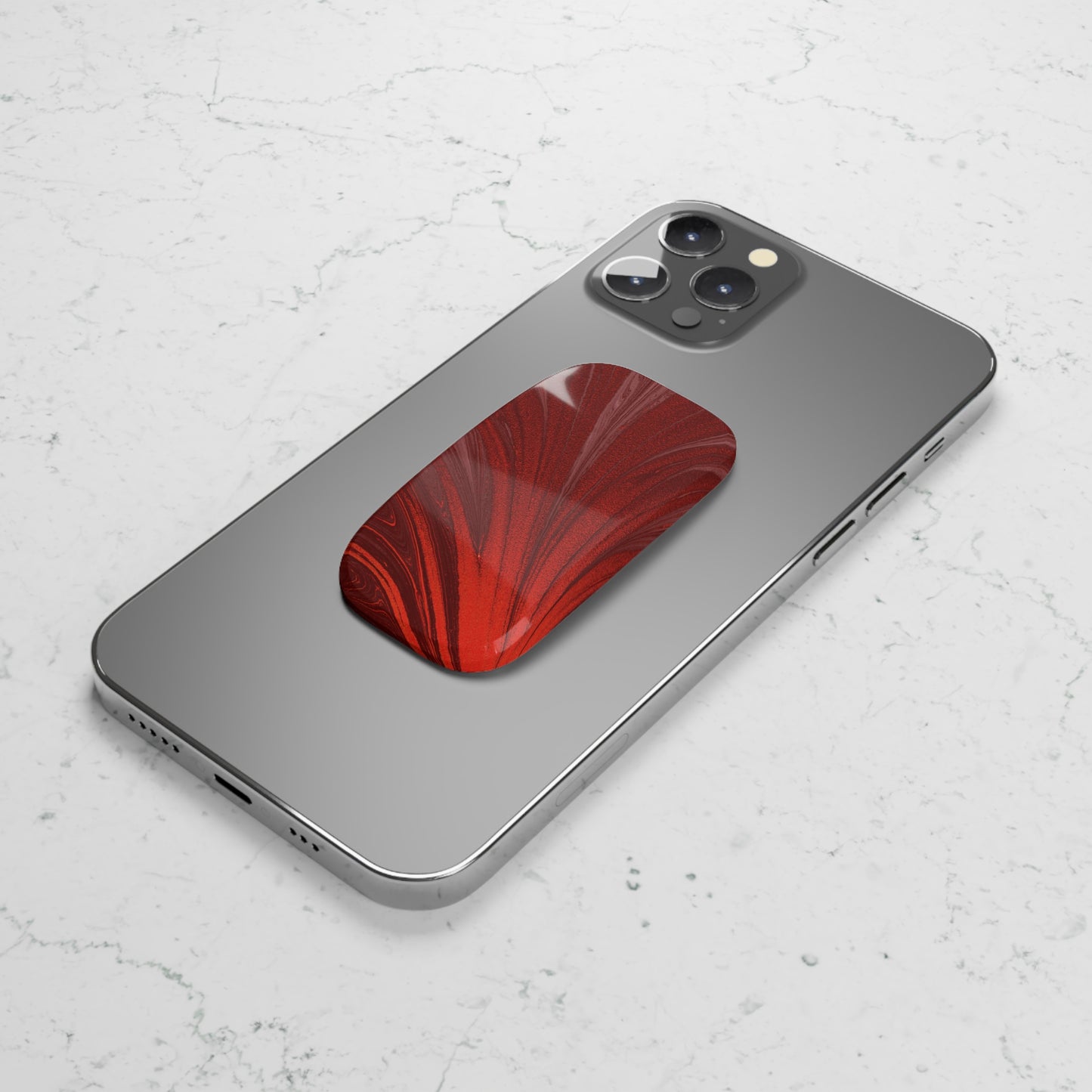 Phone Grip – Crimson Current