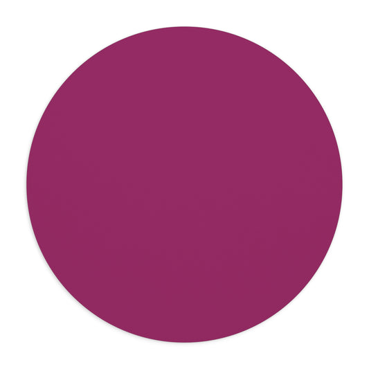 Round Mouse Pad – Orchard Plum