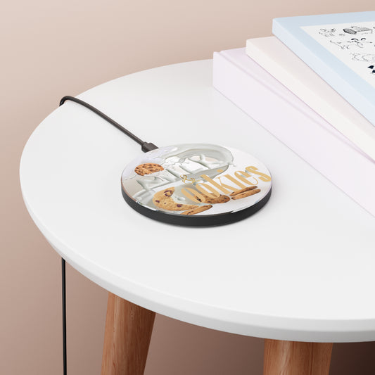 Wireless Charger – Milk & Cookies
