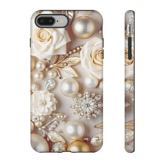 Protective Phone Case – Ivory Opulence