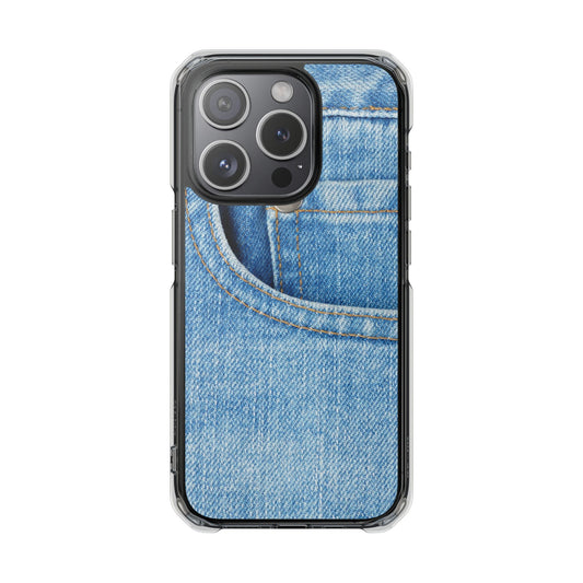 Clear Magnetic Phone Case – Blue Jean Baby