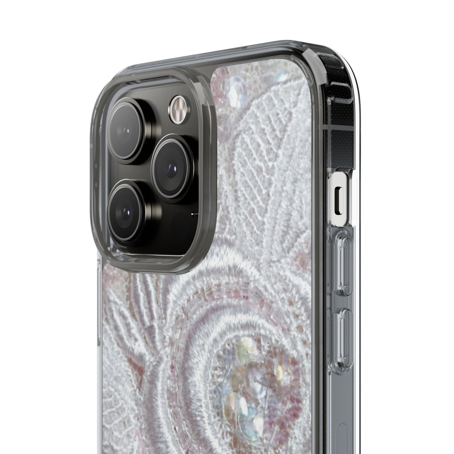Clear Phone Case – Lace Veil