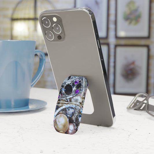 Phone Grip – Chrome Jewel