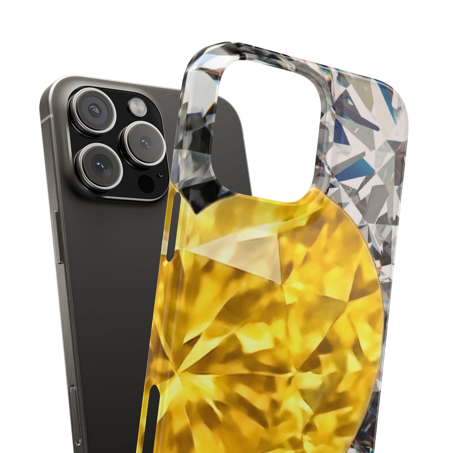 Slim Phone Case – Heart of Gold