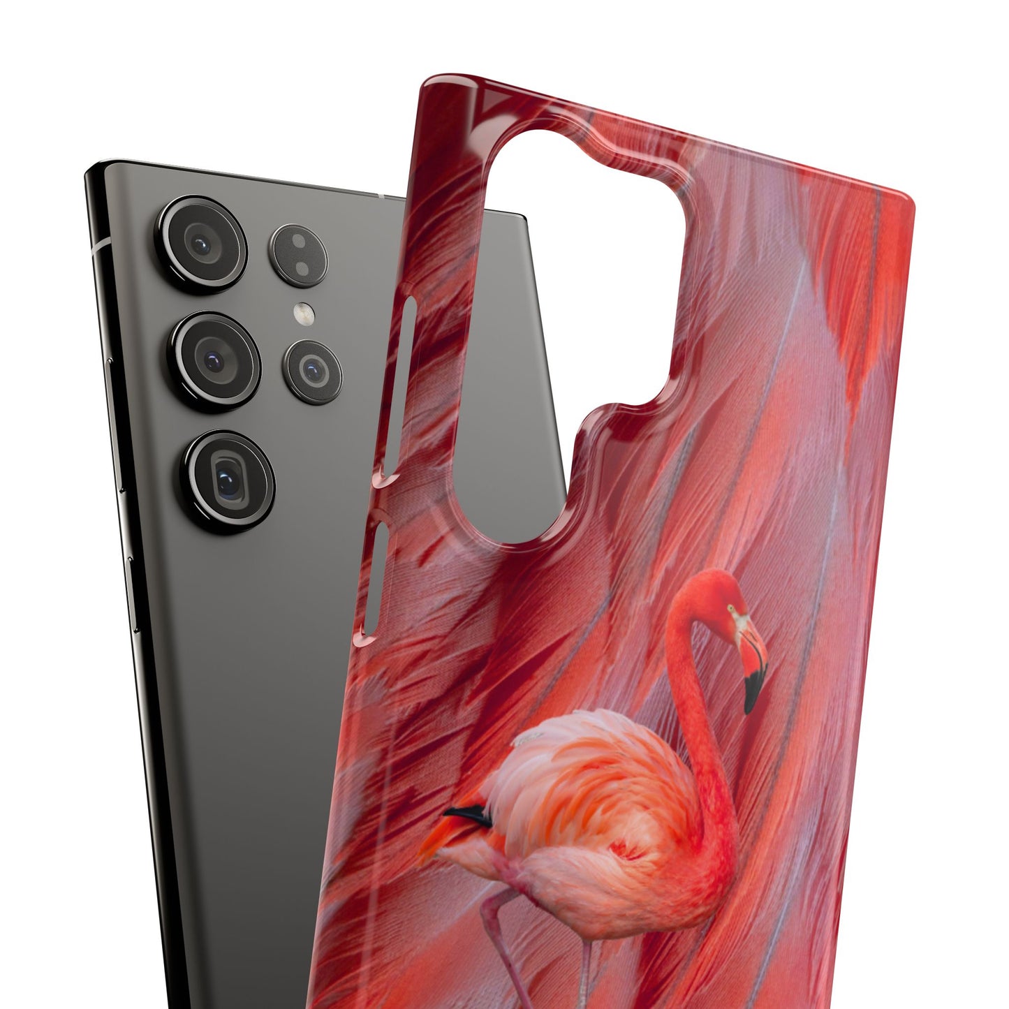 Snap Phone Case – Scarlet Plume