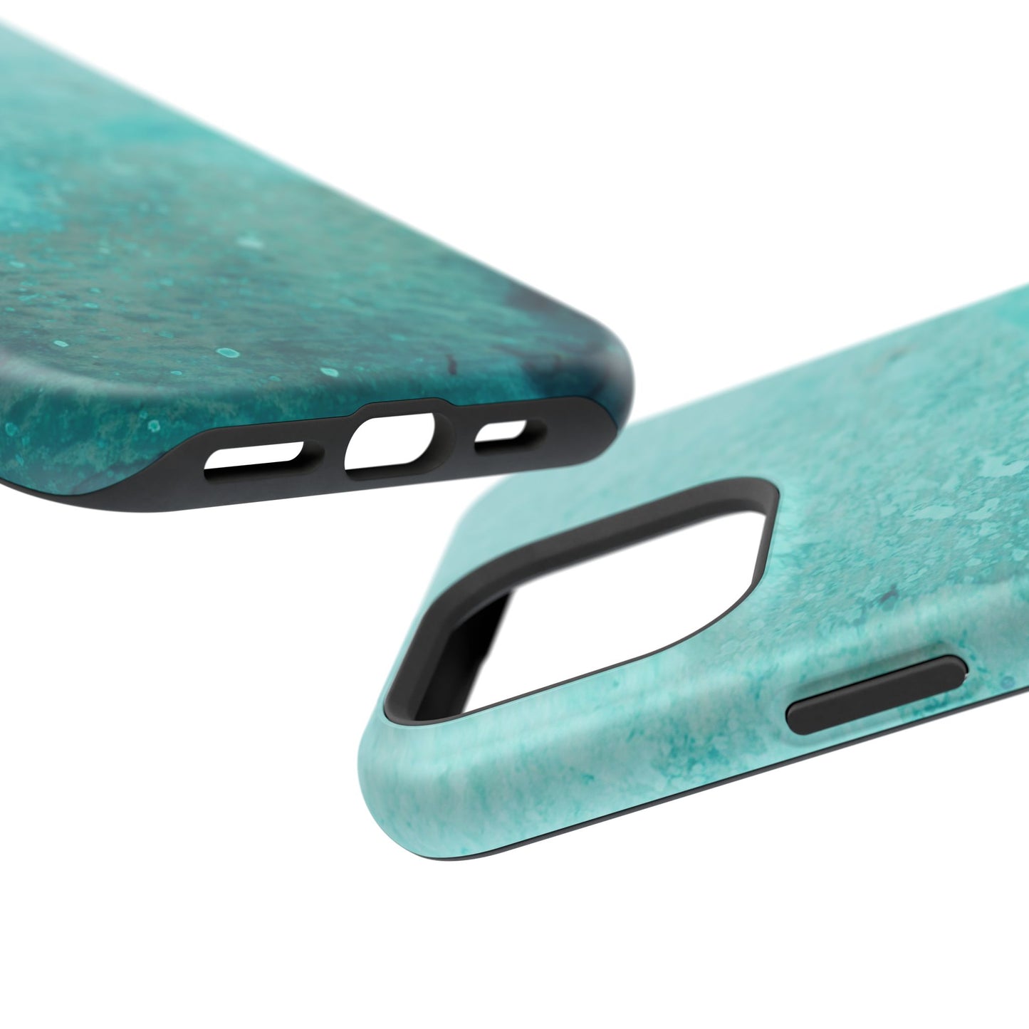 Wireless-Charging Compatible Case – Sea Glass