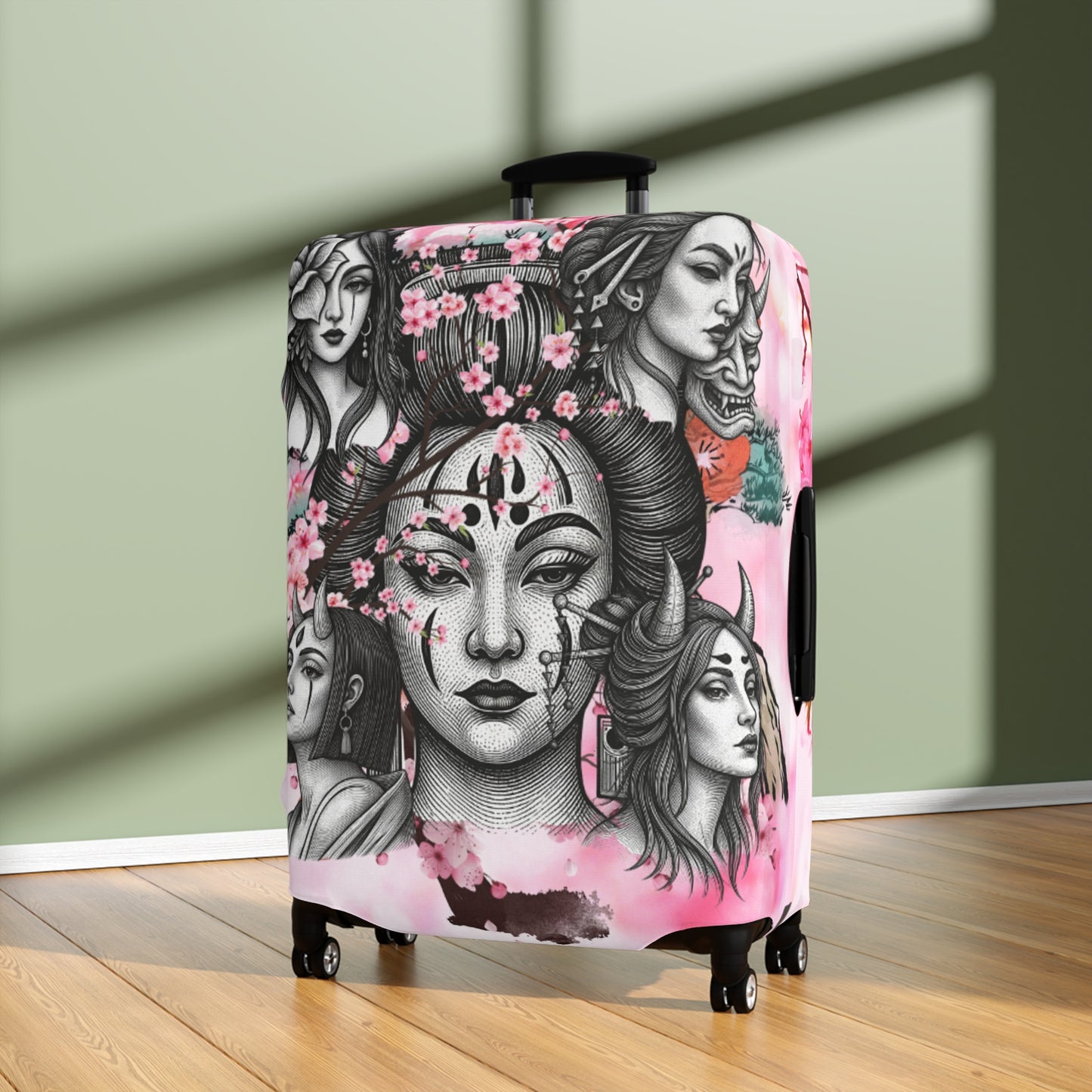 Luggage Cover – Blossom & Thorn