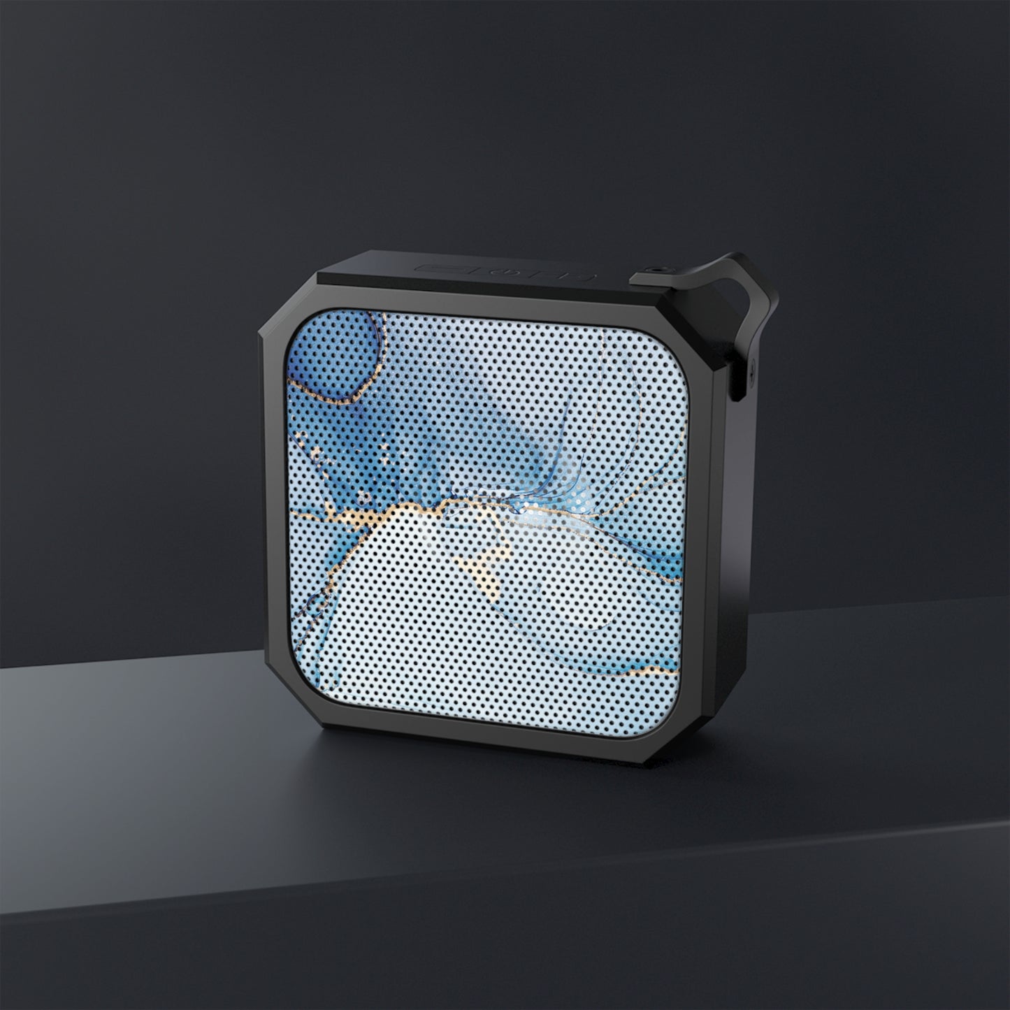 Water-Resistant Bluetooth Speaker – Blue Agate