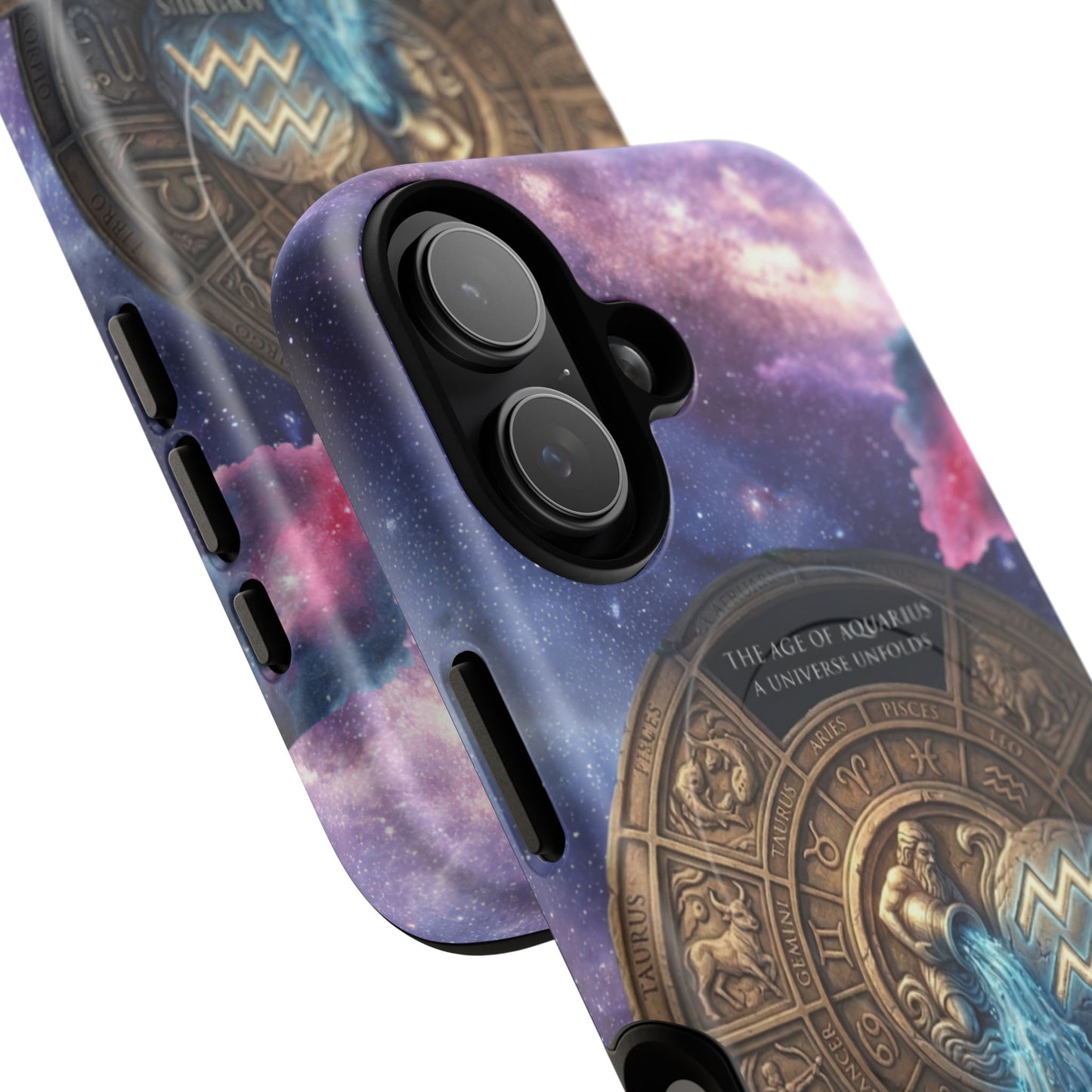 Protective Magnetic Phone Case – Aquarius Rising