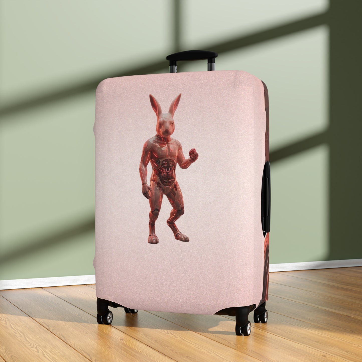 Luggage Cover – Cyber Bunny