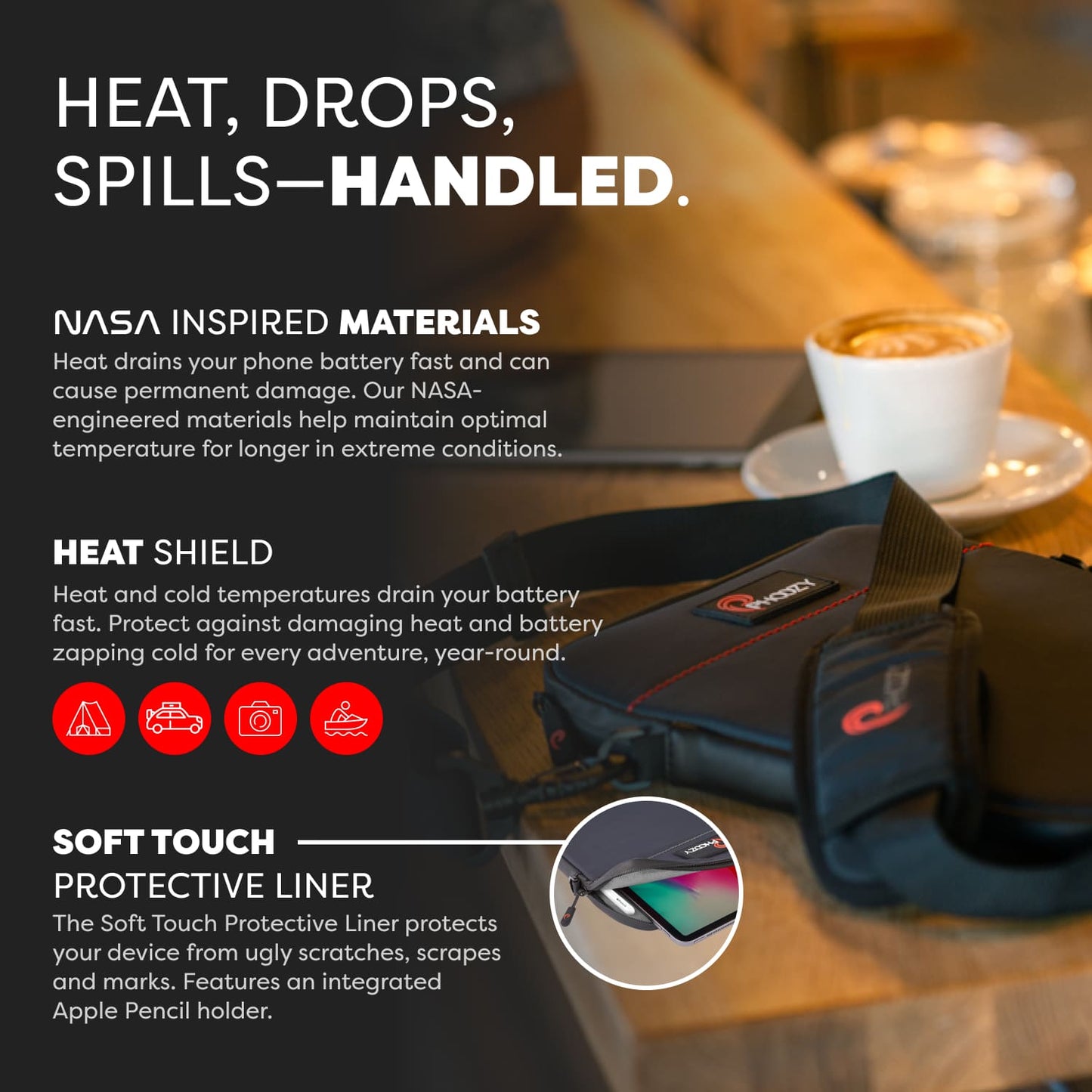 Tablet & Laptop Protective Case - Universal Travel Capsule for Devices