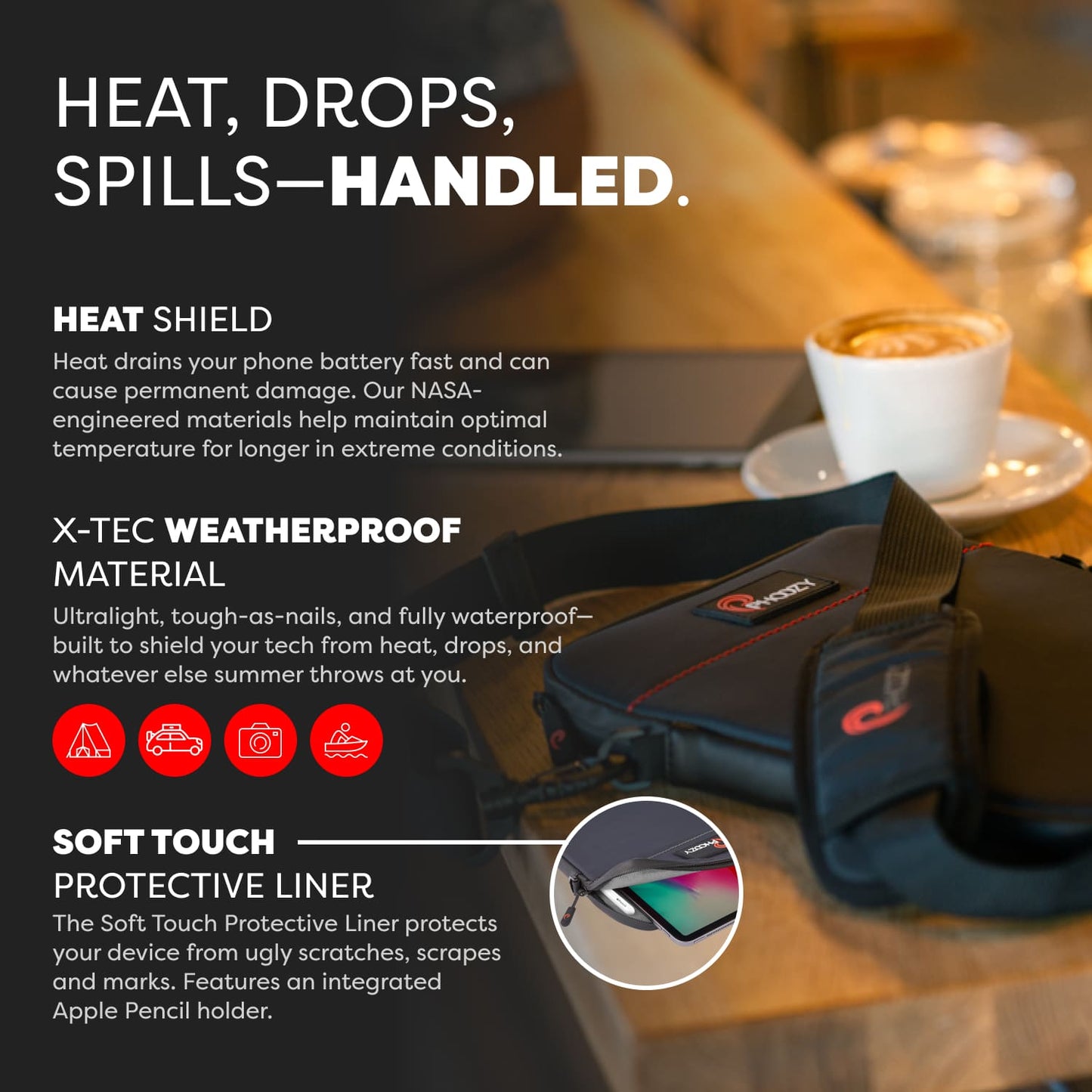 Tablet & Laptop Protective Case - Universal Travel Capsule for Devices