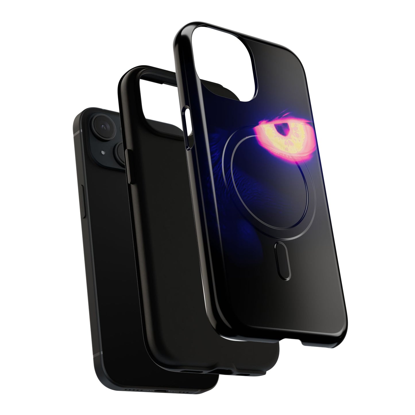 Protective Magnetic Phone Case – Phantom Monster Eyes