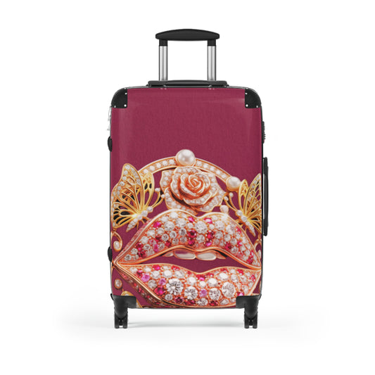 Hardshell Suitcase – Kiss of Gold
